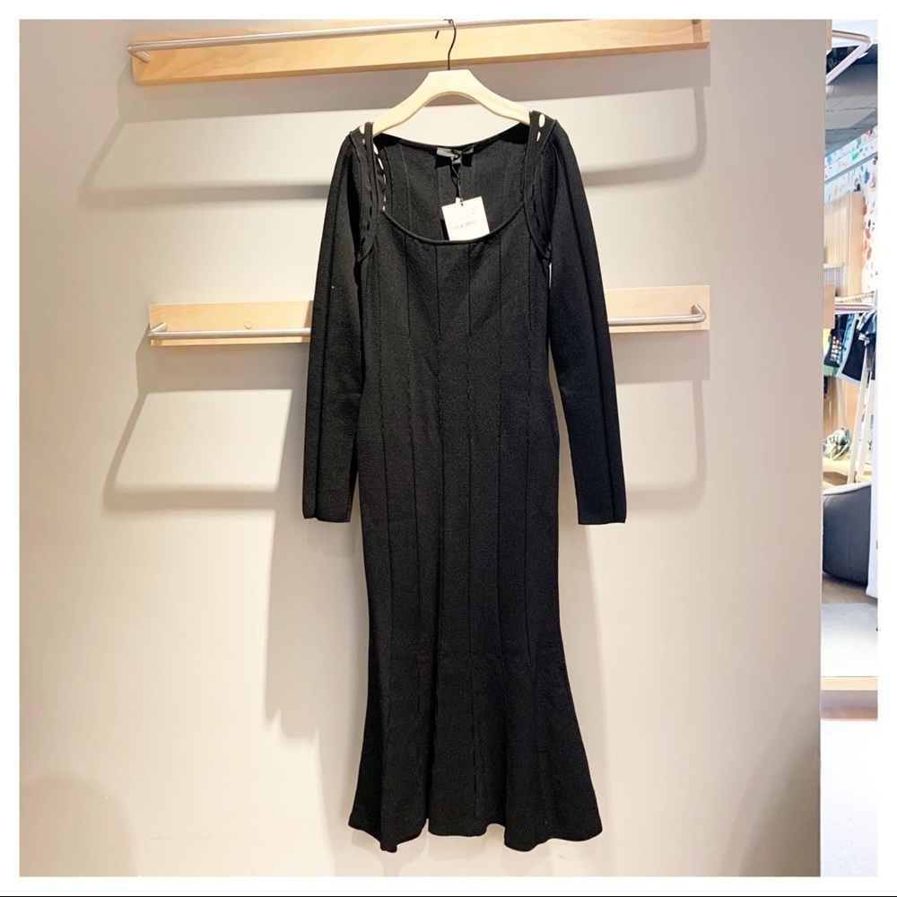 Cushnie et ochs knit trumpet dress‎
